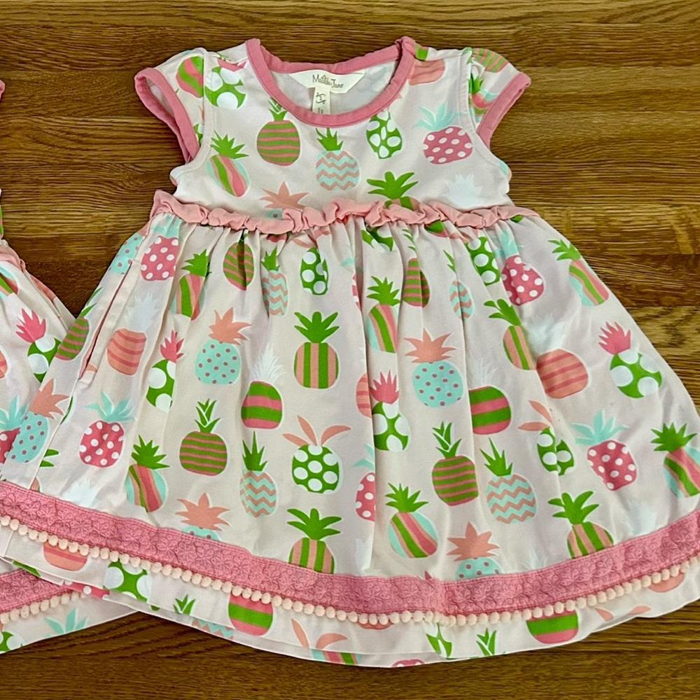 Matilda Jane Pineapple Print Dress Size 2